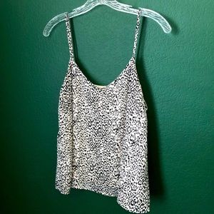 Women’s Leith Top- S- Snow Leopard